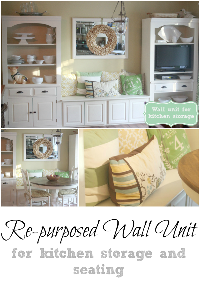 Golden Boys and Me Repurposed Wall Unit