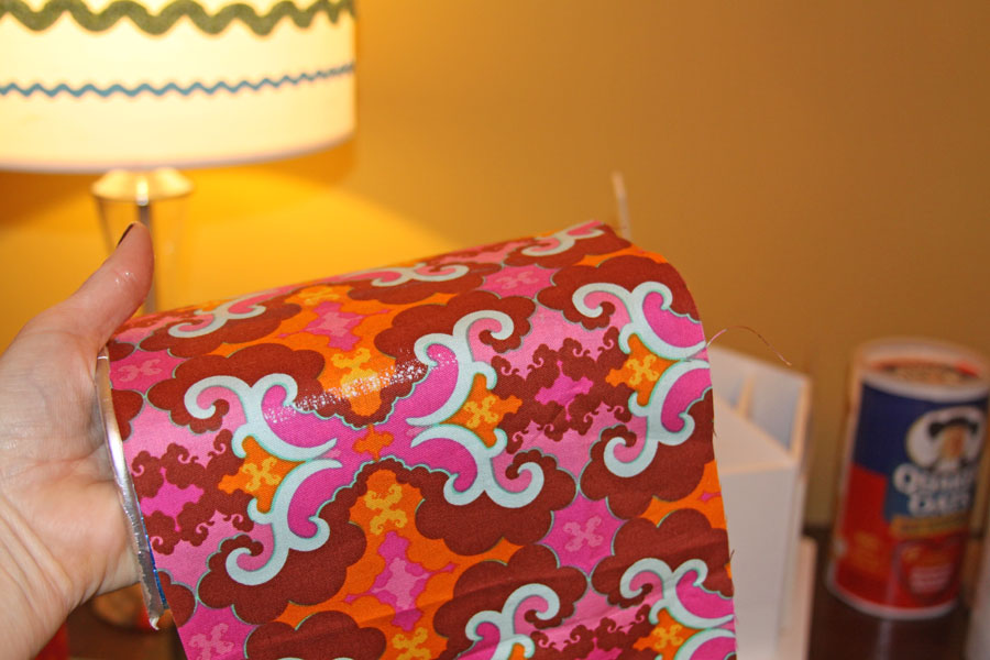 Crafty Southern Mama How to make Fabric Covered Containers...