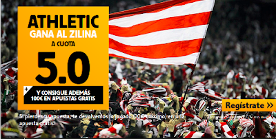 betfair Zilina vs Athletic cuota 5 Europa League 20 agosto betfair Zilina vs Athletic cuota 5 Europa League 20 agosto
