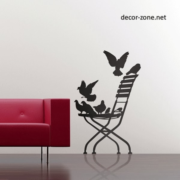 15 creative vinyl wall sticker ideas for all rooms