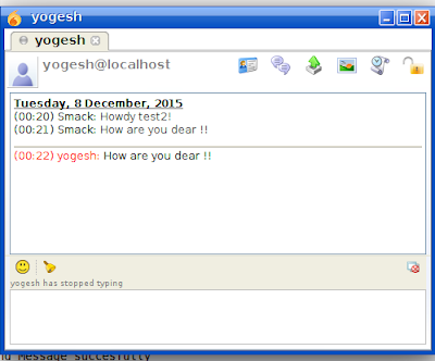 How to chat in xmpp server How to chat in xmpp server