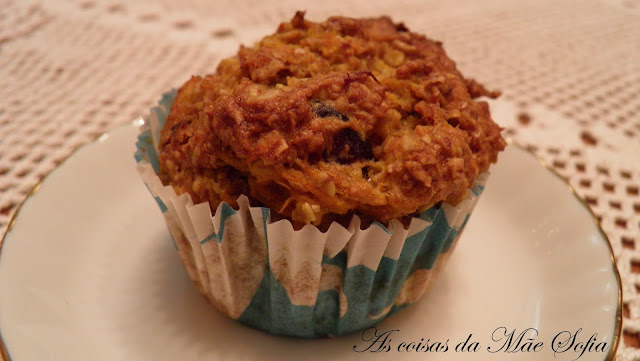 Muffins de cenoura / Carrott muffins