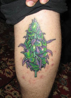 Weed Tattoos, Tattooing