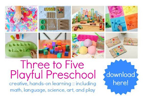 Three to Five Playful Preschool ebook resource for parents cover image