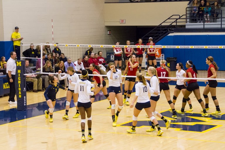 Tales of the Flowers University of Michigan Volleyball