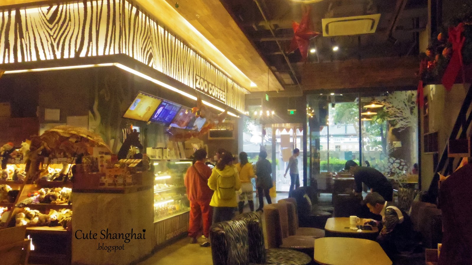 Cute Shanghai Zoo Coffee