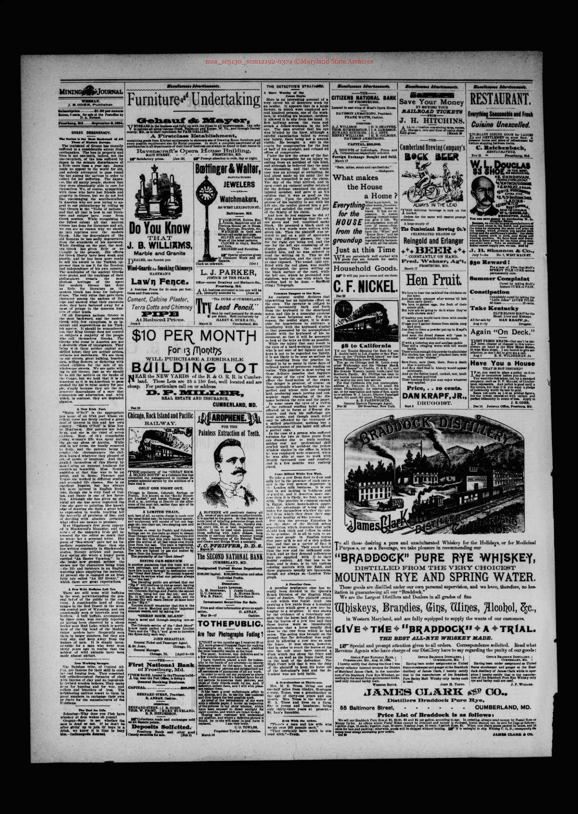 Nuts From the Family Tree Treasure Chest Thursday Frostburg Mining