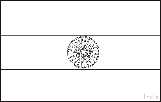 india flag coloring pages cartoon kids coloring pages