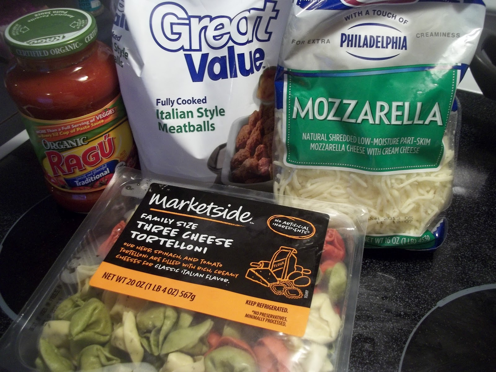 Pintest it! Cheesy Tortellini & Meatball Casserole