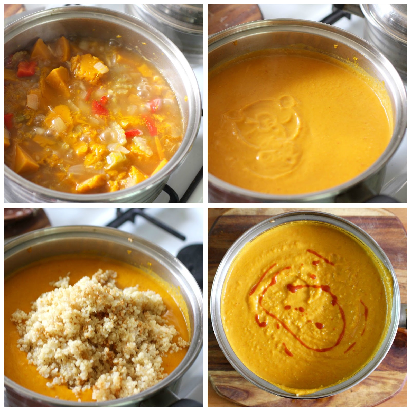 Green Gourmet Giraffe Pumpkin, almond and quinoa soup, days out and a