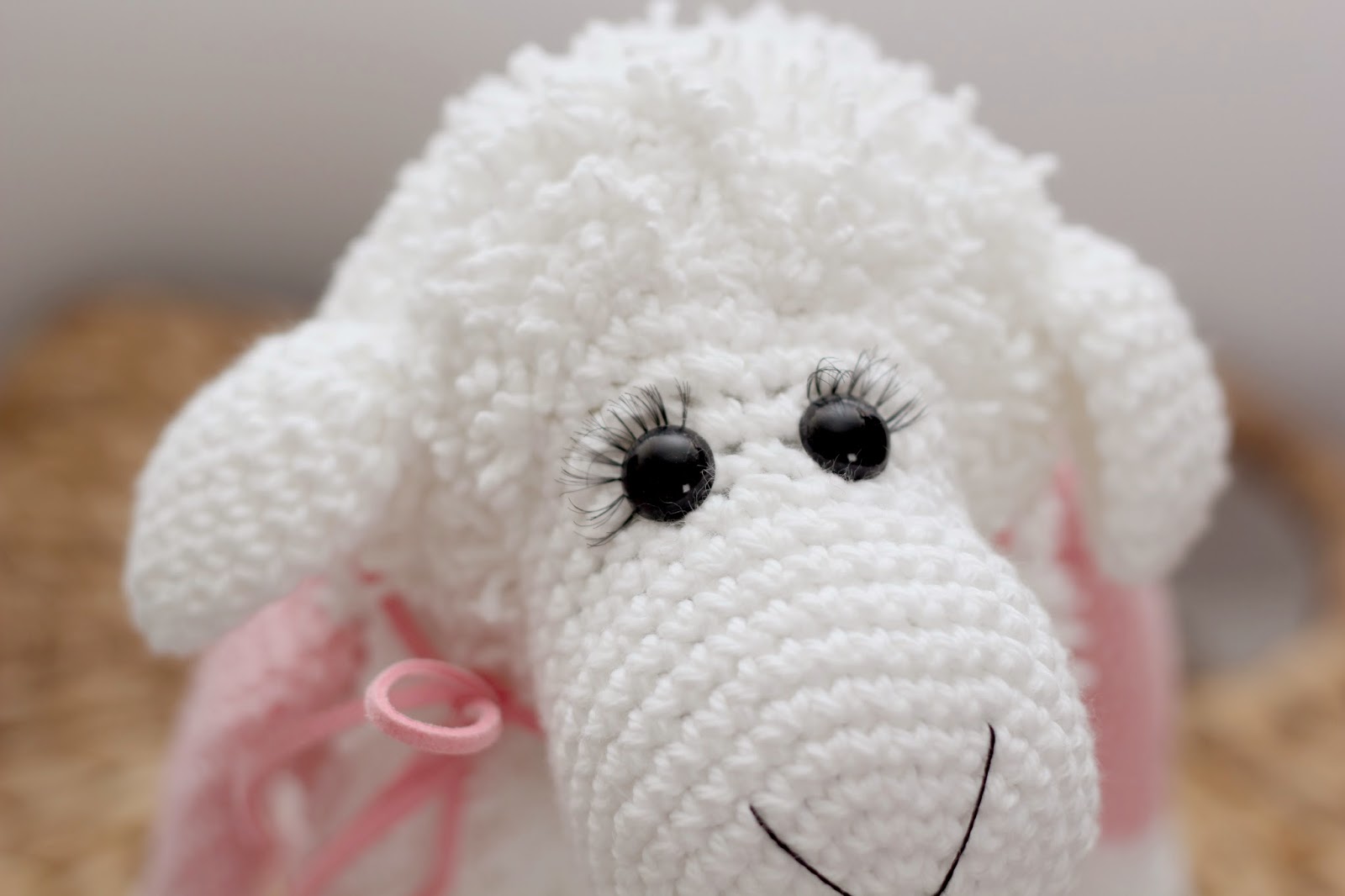 In Karapoozville Cloud the Lamb and Cloudy the Sheep crochet pattern
