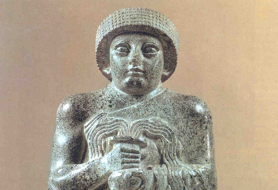 art.thoughts.by.jennifer The Votive Statue of Gudea