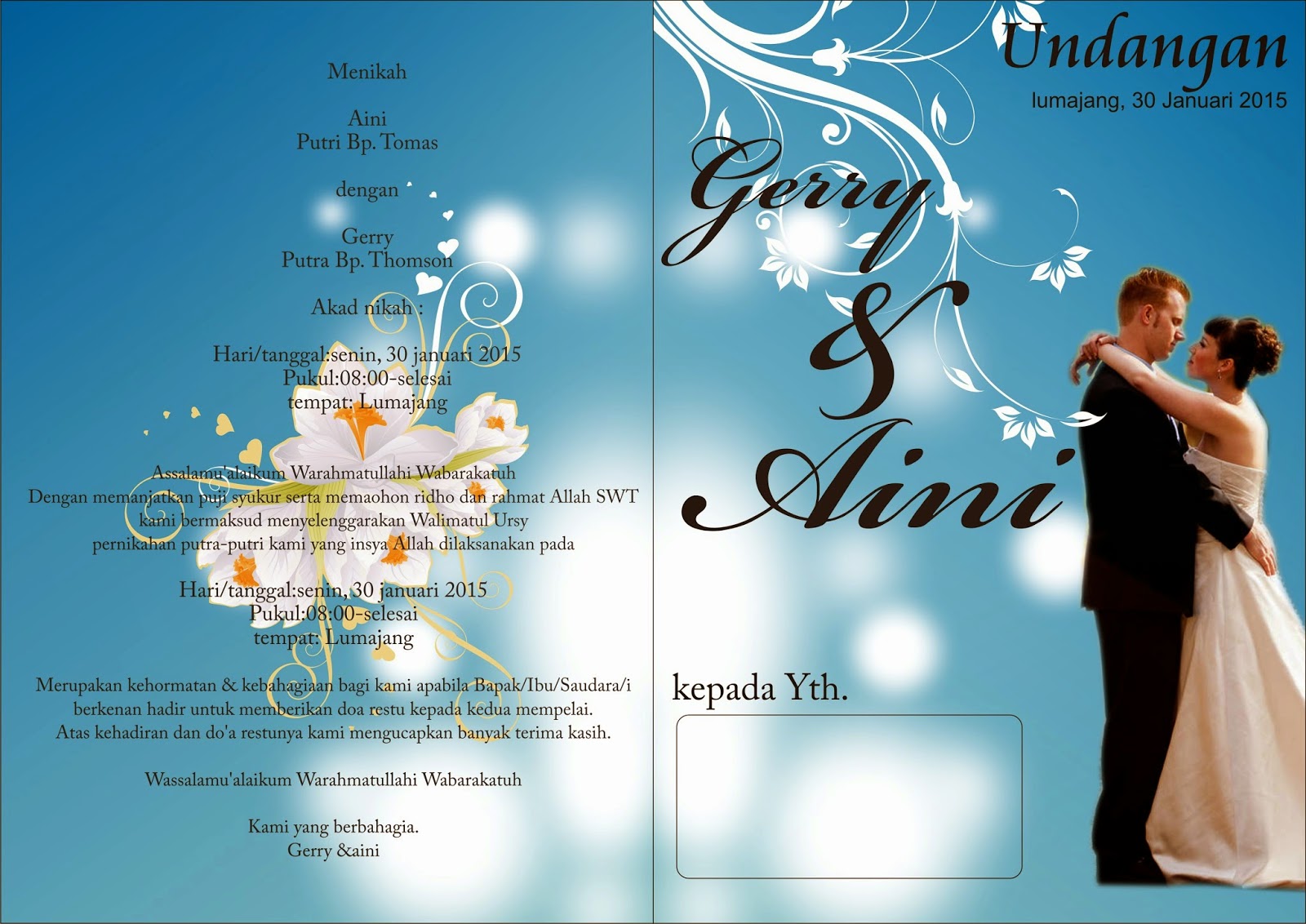 Desain Kartu Undangan dengan Adobe dan CorelDRAW Desain Kartu Undangan dengan Adobe dan CorelDRAW