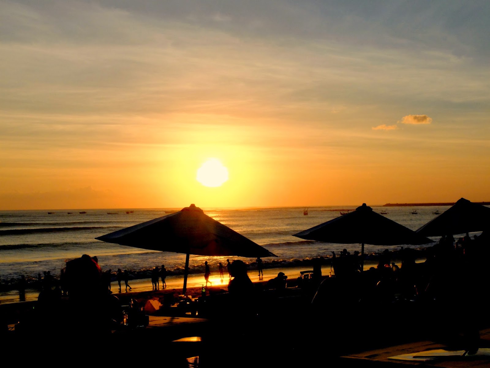 Sunset Pantai Jimbaran Bali