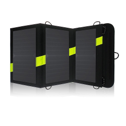 X-DRAGON High Efficency 20W Solar Panel Charger with iSolar™ Technology for iPhone, ipad, iPods, Samsung, Android Smartphones and More(iSolar Technology, Foldable, Portable)