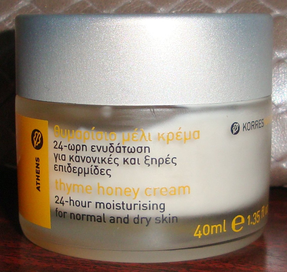 Korres Thyme Honey Cream Beauty by Miss L