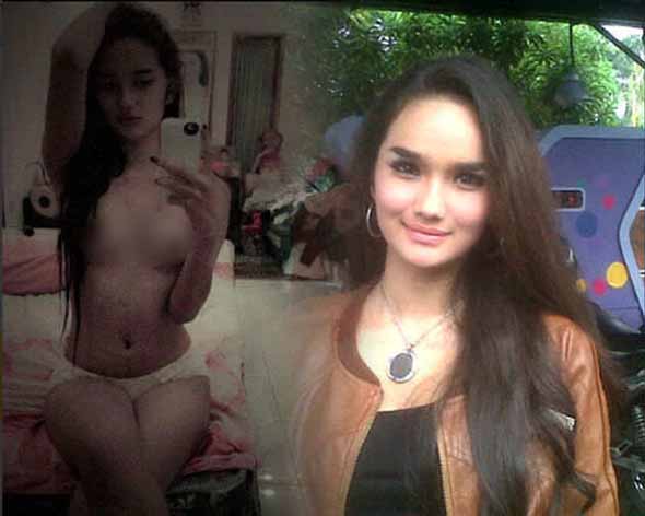 Foto Telanjang Artis Faby Marcelia