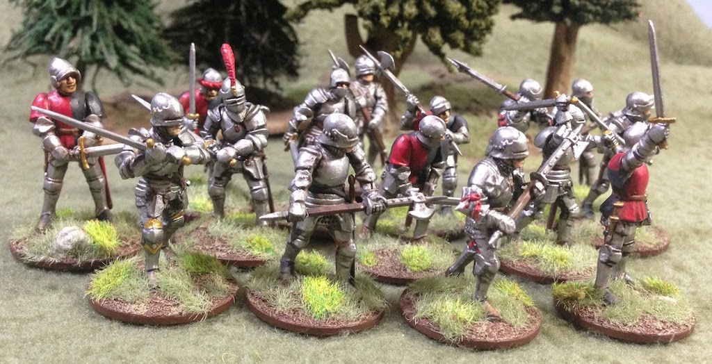 The Gamer's Table 28mm Perry Foot Knights