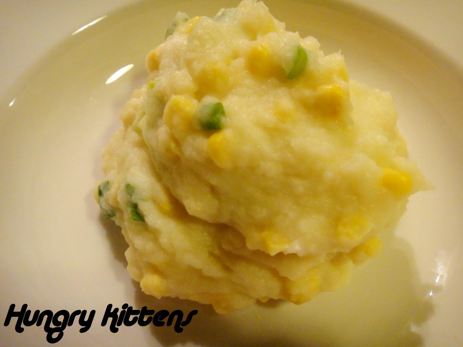 Hungry Kittens Jamie Oliver's Polentacrusted Chicken with Sweetcorn