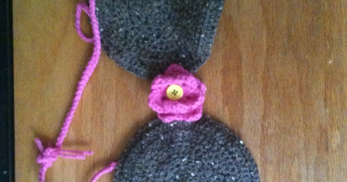 Hand Me Down Hobby A Coconut Bra Crochet