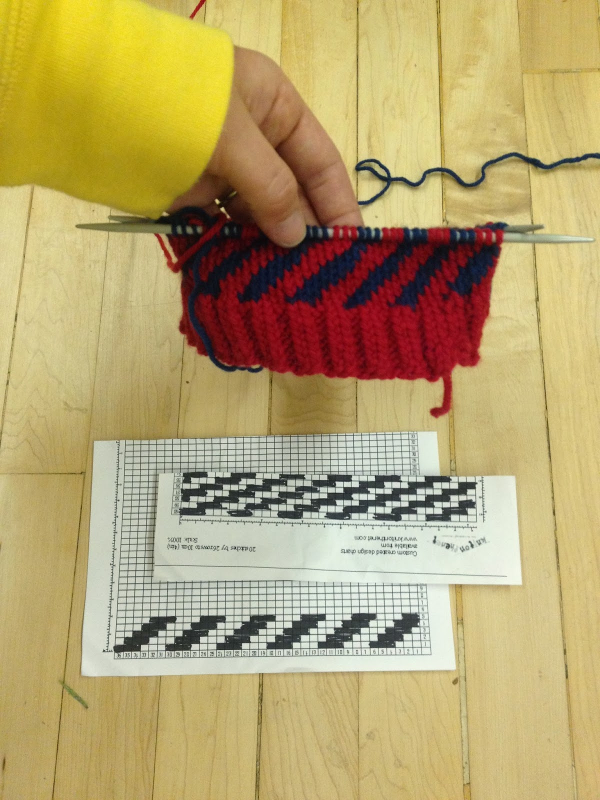 Nonnie's Blog Knitting graph paper a totally cool idea for designing