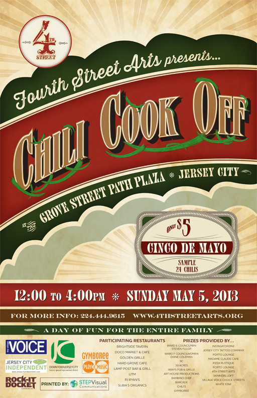 Seen in Jersey City Chili CookOff Fundraiser This Sunday, May 5, 2013