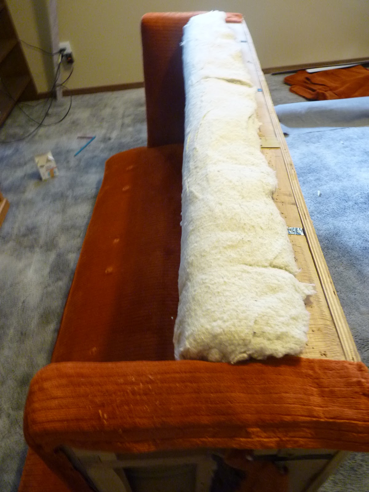 d i y d e s i g n How to ReUpholster a Sofa