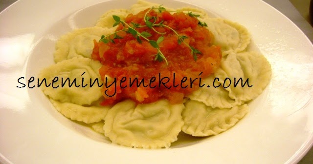 KÖZ PATLICANLI RAVİOLİ | Senem'in Yemekleri