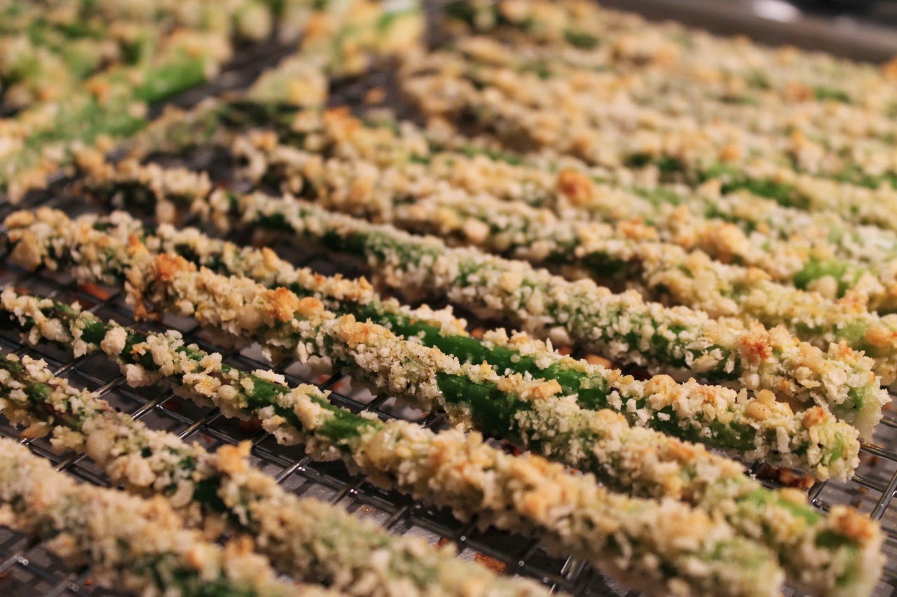 Cook In / Dine Out Crispy Breaded Asparagus
