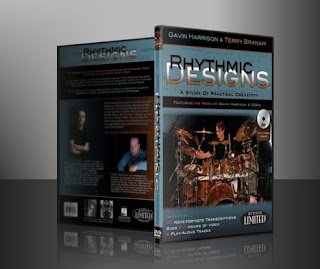 dvd belajar drum, DVD Belajar Drum : Gavin Harrison And Terry Branam - Rhythmic Designs, jual dvd drum, teknik bermain drum