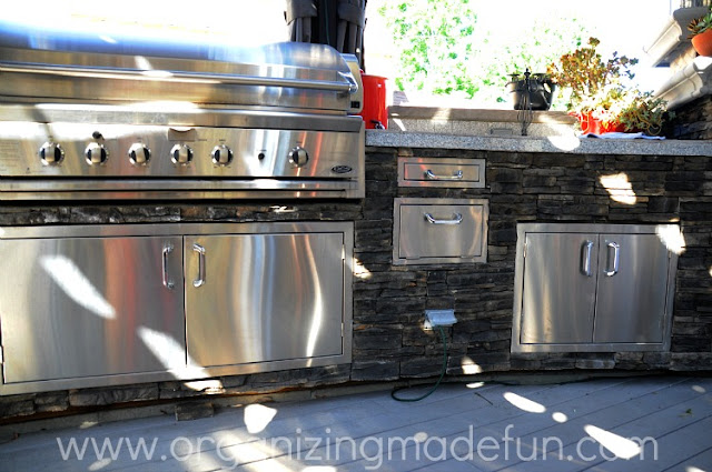 stainless steel BBQ cabinets