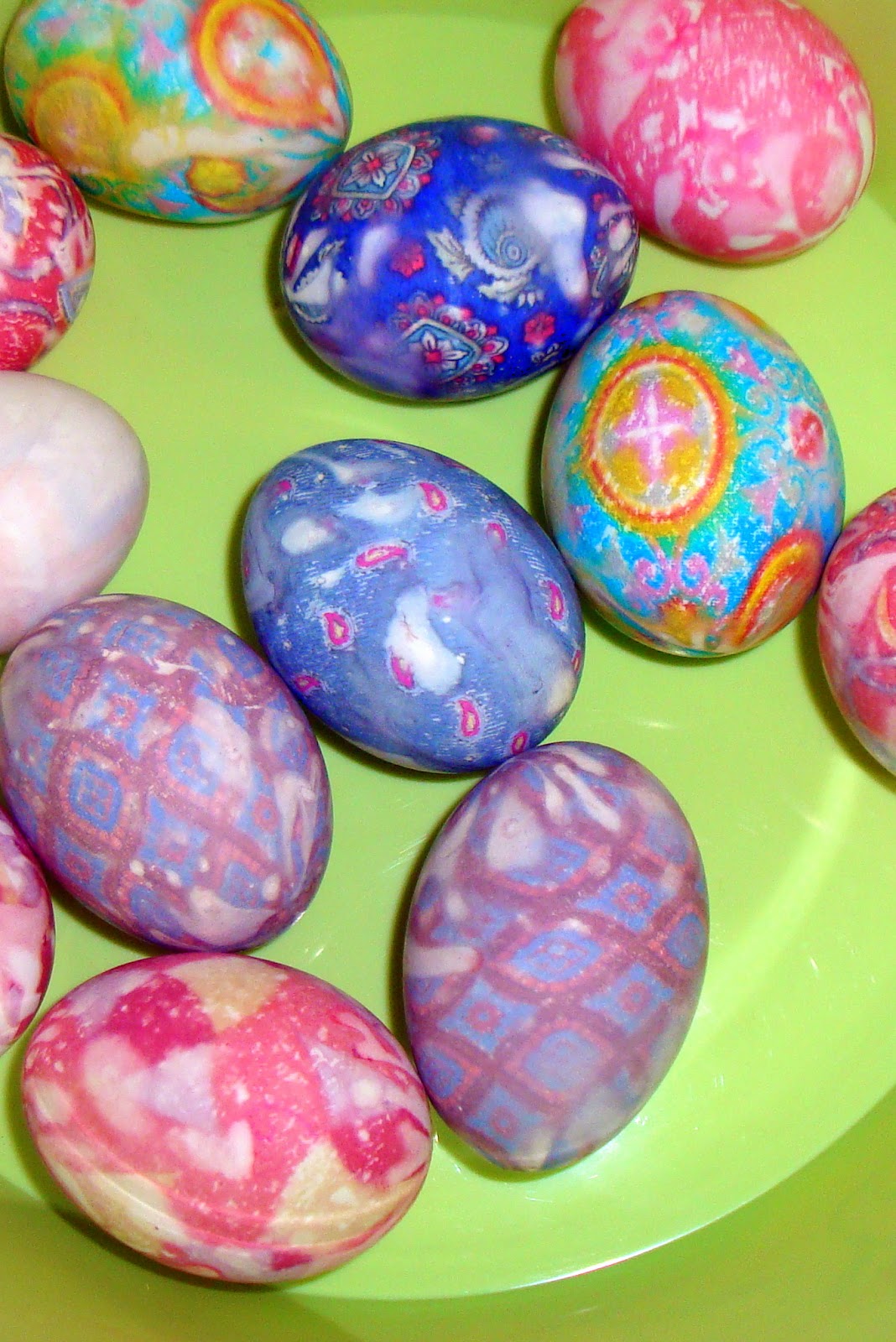 Lombardo Lagniappe Silk Tiedyed Easter Eggs