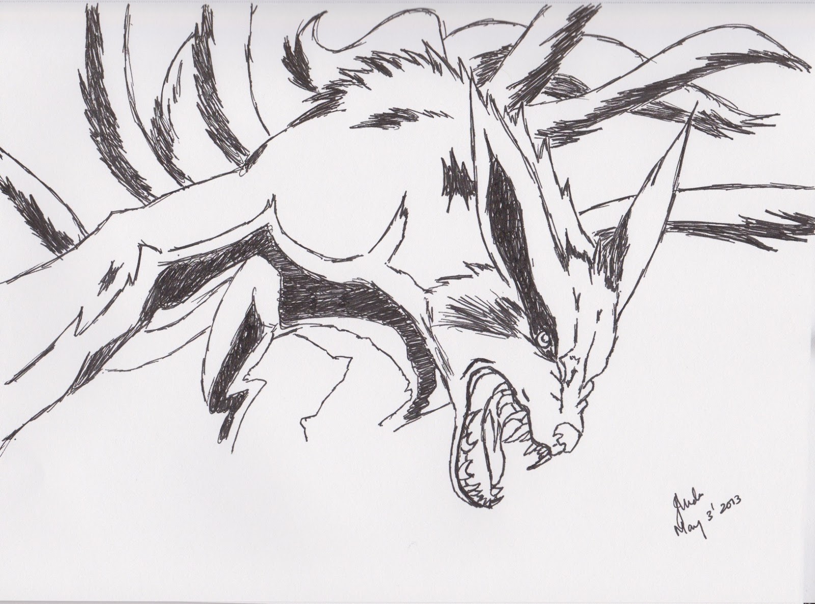 Featured image of post Nine Tailed Fox Sketch Easy Deviantart is the world s largest online social community for artists and art enthusiasts allowing
