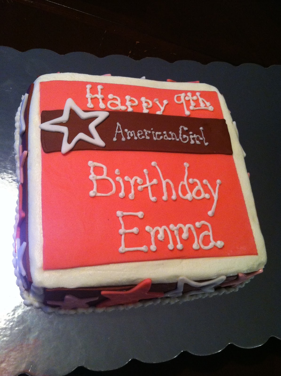 Sprinkles and Sparkles and Cakes....Oh My! American Girl Doll Cakes