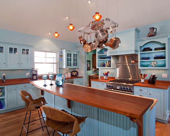 Irvine Interior Designer Gets Coastal In The Kitchen Design