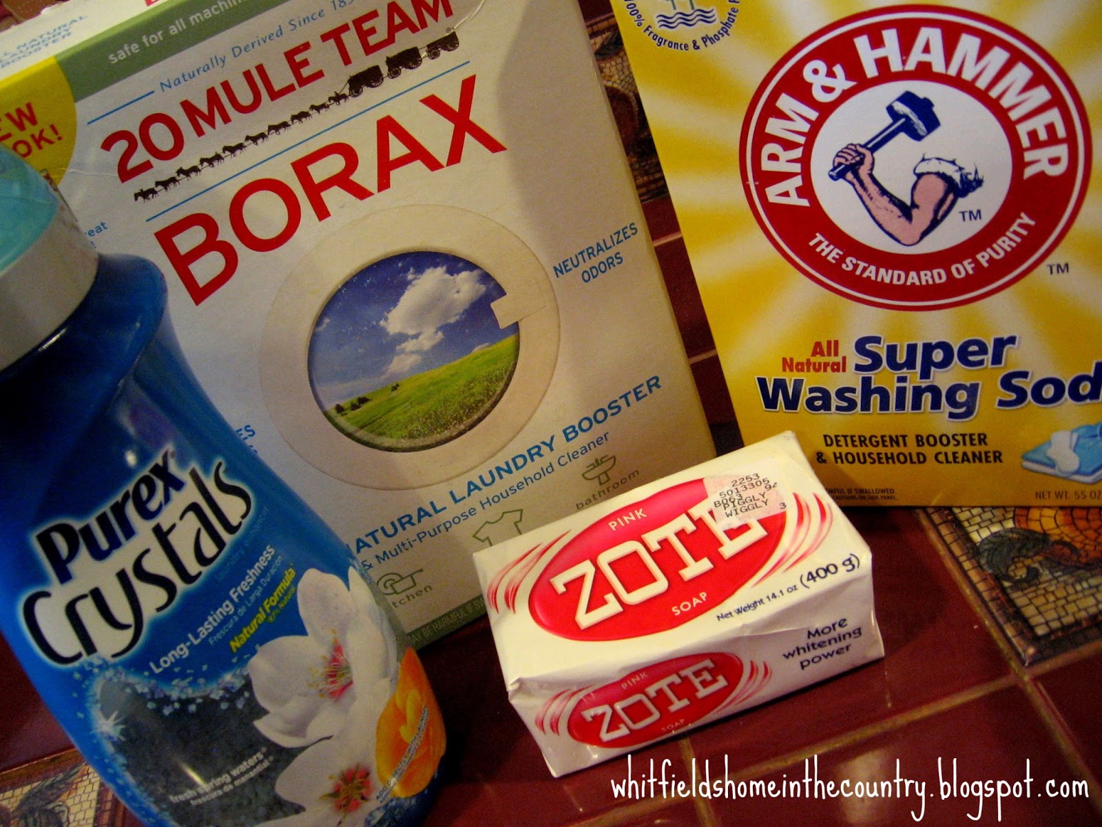  Whitfield's Home ♥ In The Country Homemade Powdered Laundry