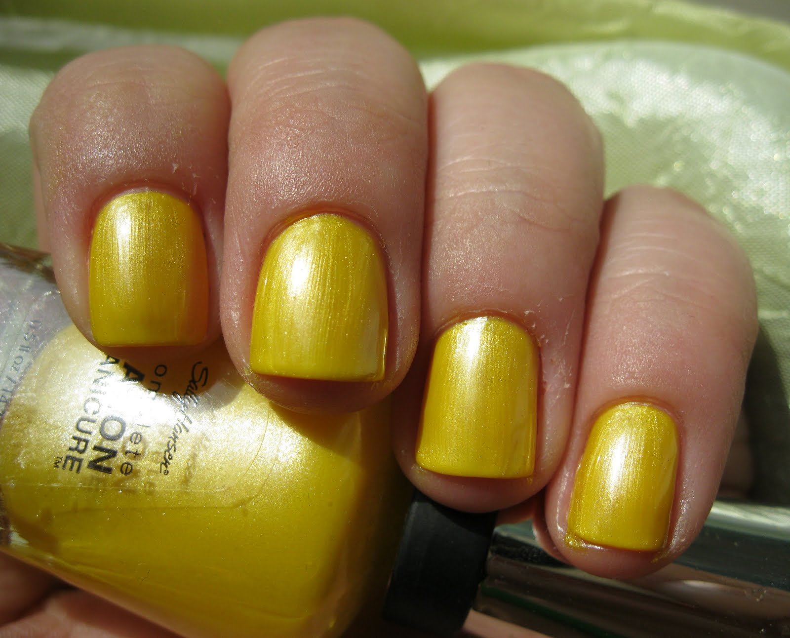 3. Lemon Yellow Toe Nail Polish - wide 1