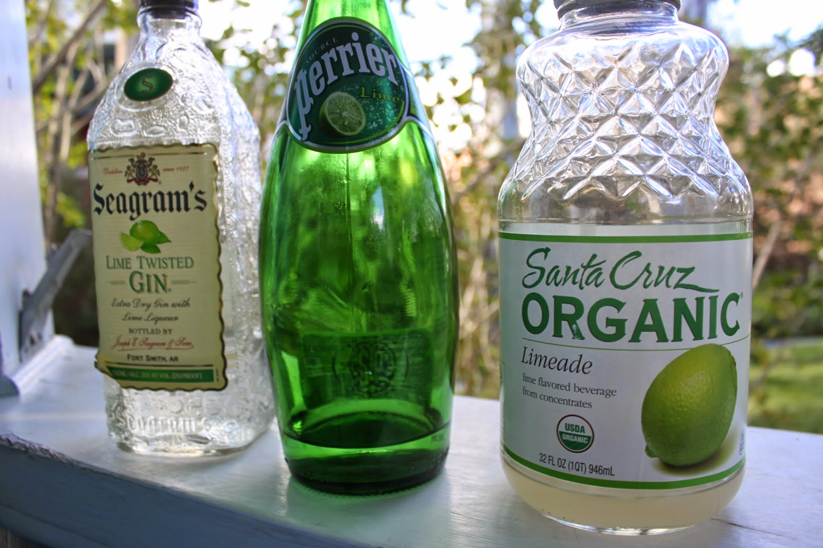 Today I Cooked... Lime Basil Gin & Tonic