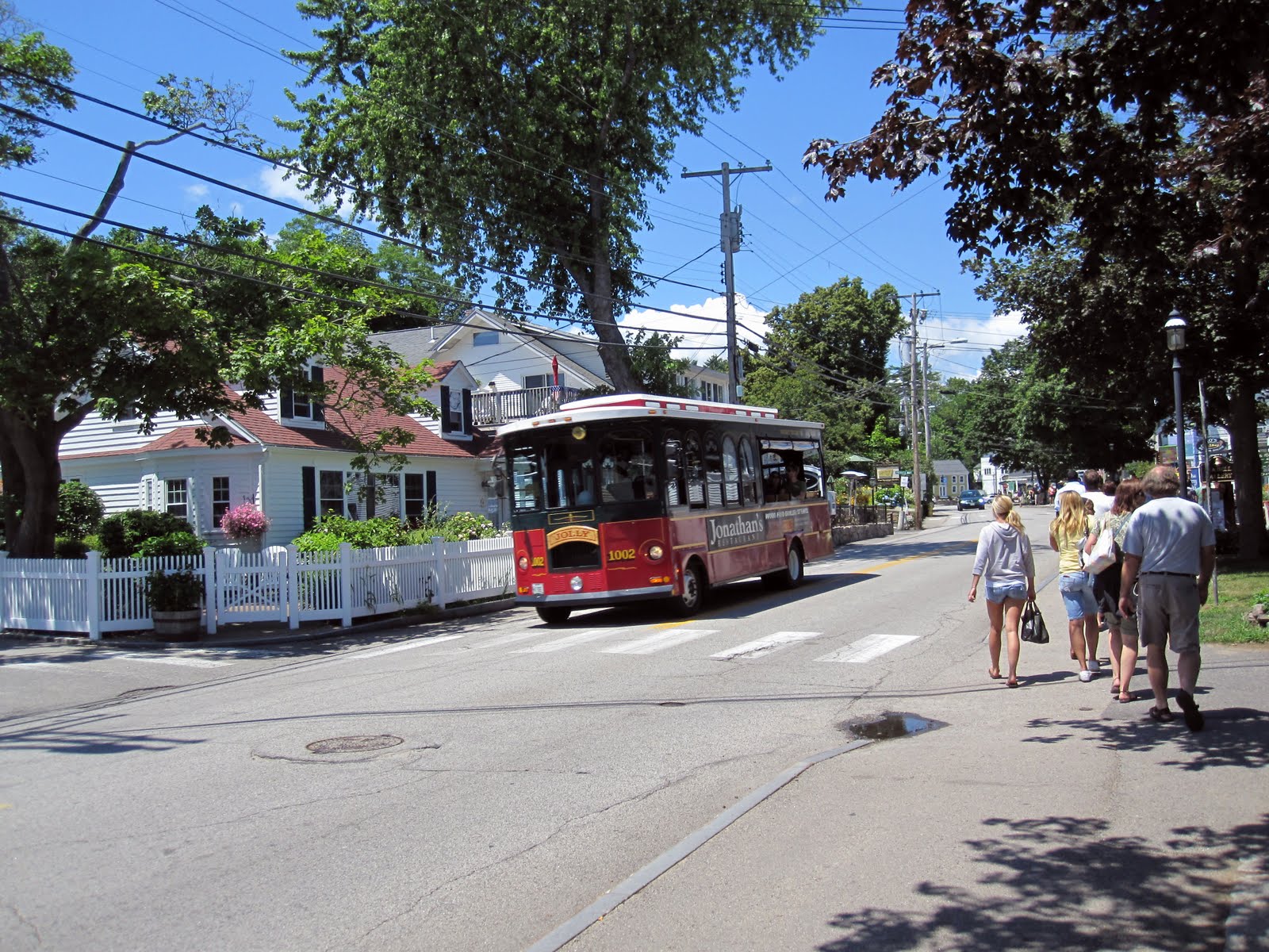 Jim and Kim's Travels Trolley Time in Ogunquit, Maine