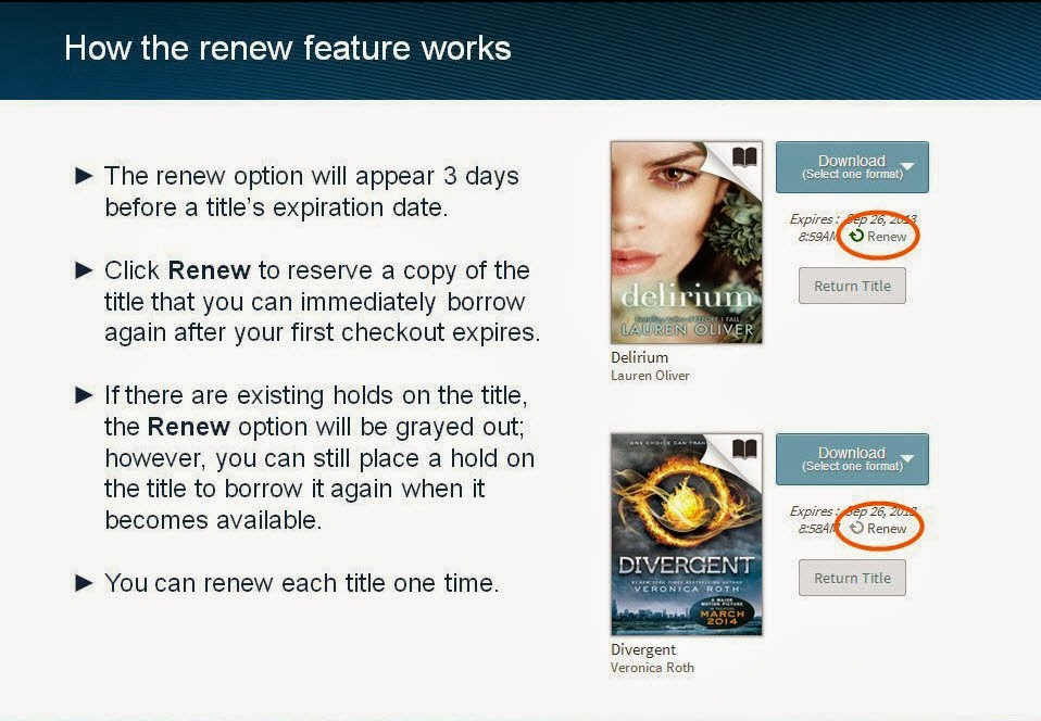 Introducing Renewals for Overdrive Books