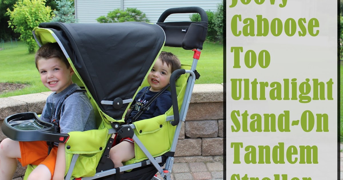Mom Mart Joovy Caboose Too Ultralight StandOn Tandem Stroller Review