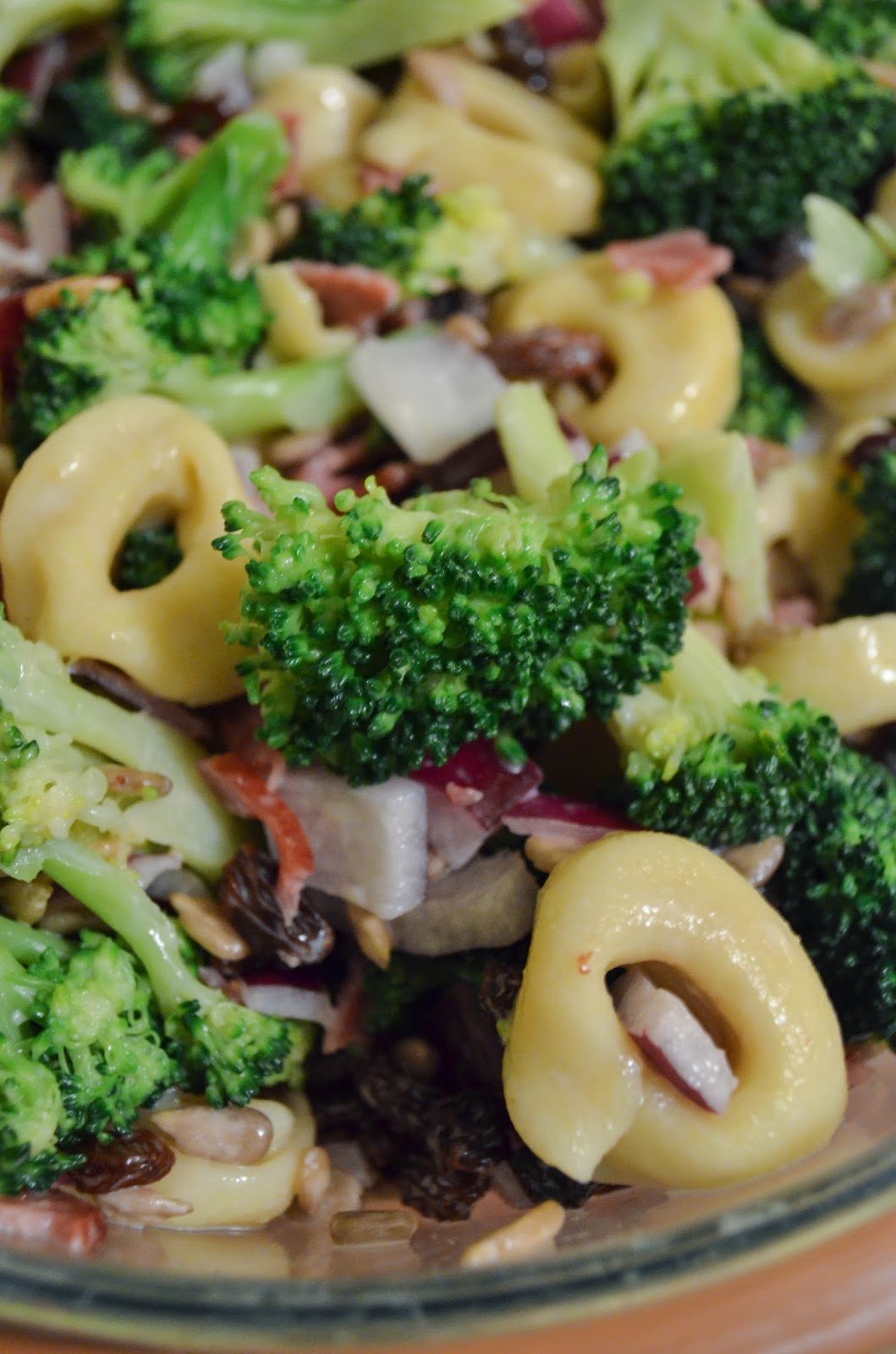 The Energetic Foodie Skinny Broccoli Tortellini Salad