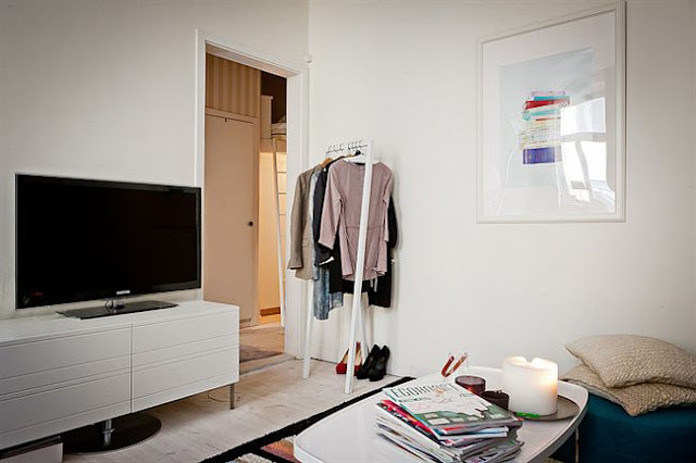 quitinete decorada, kitnet, decoração de quitinete, blog de decoração