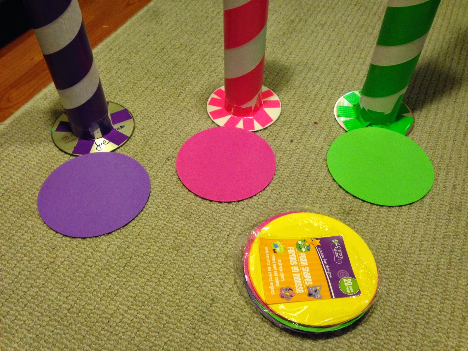 Candy, Cake, and Crafts Giant Birthday Candles