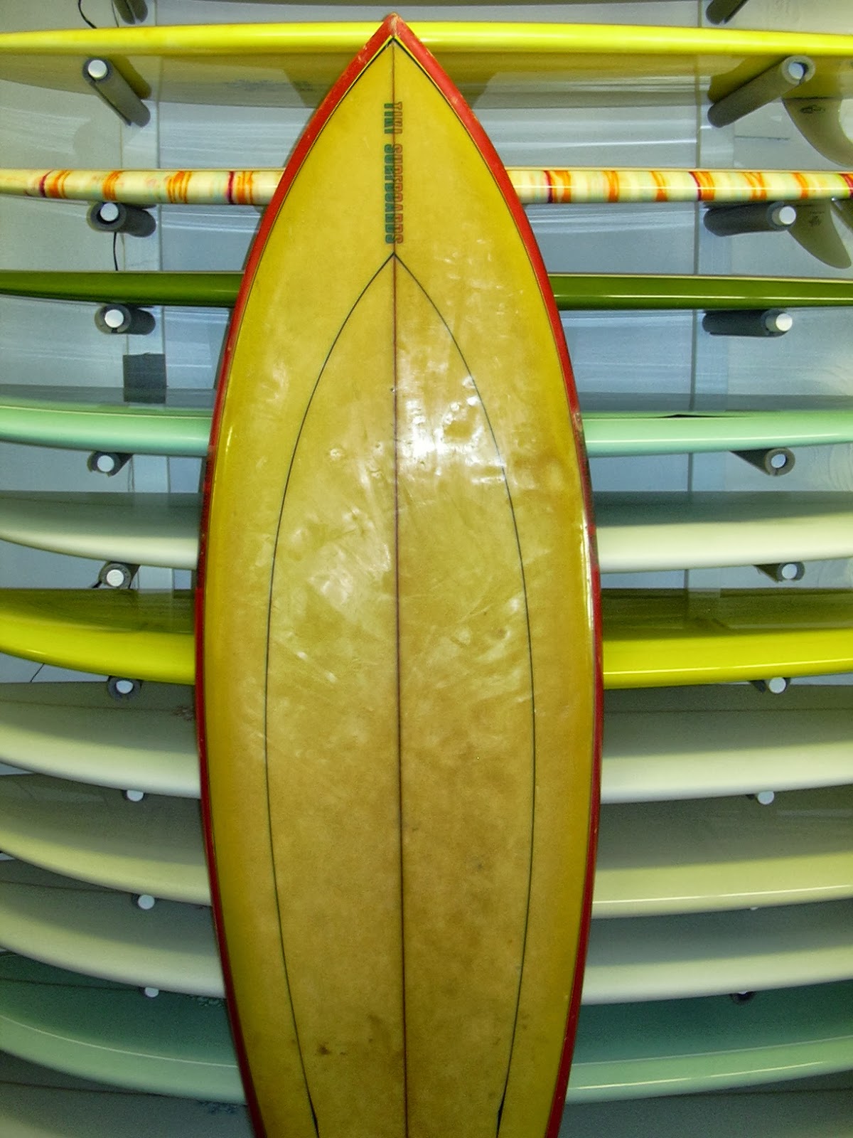 vintage surfboard collector UK: Board for sale