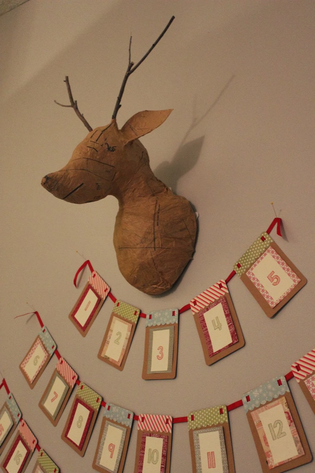 Mini Matisse Paper Mache Deer Head