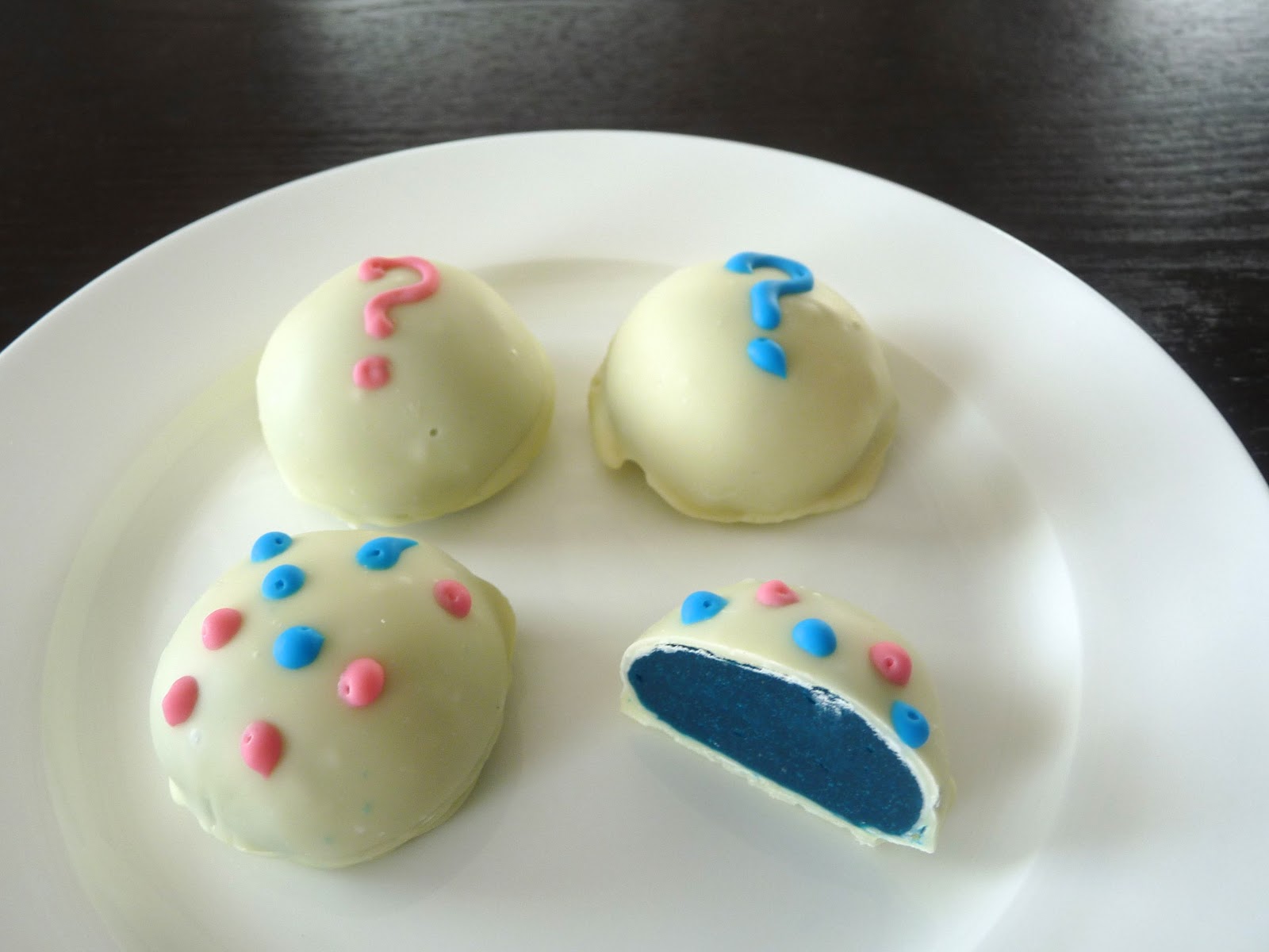 Baby Reveal Truffles