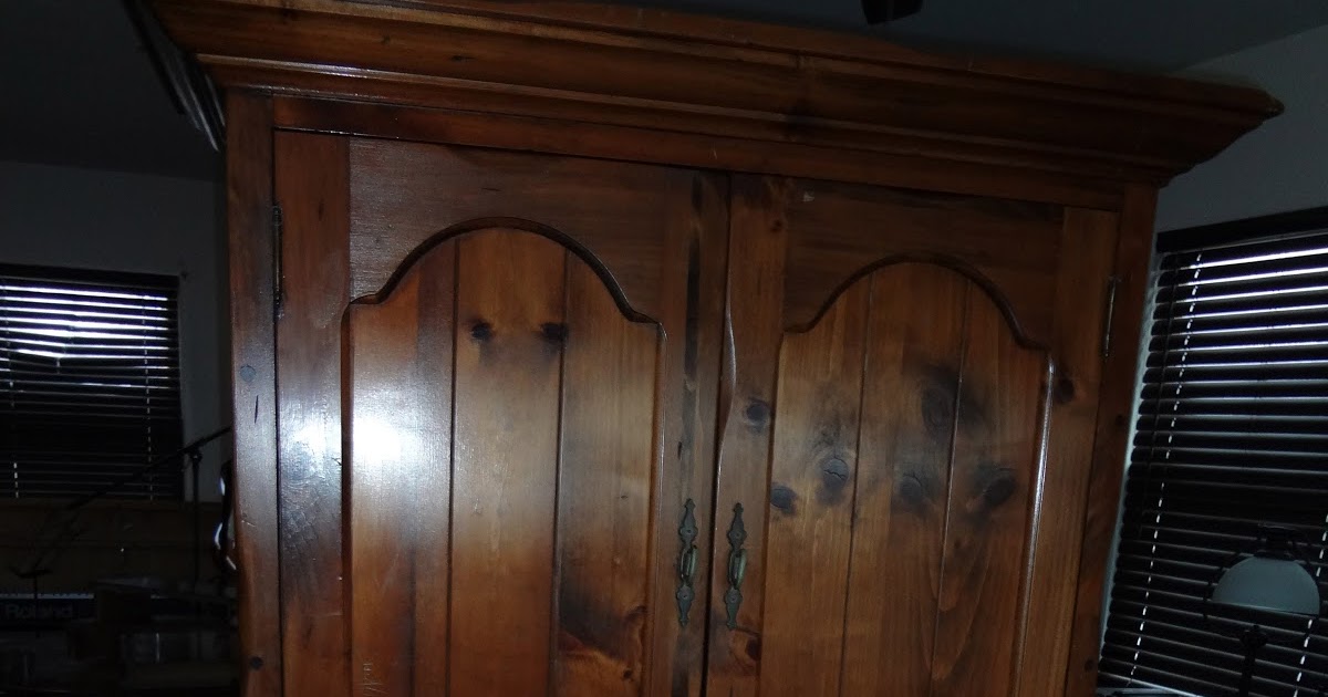 Heir and Space A Solid Pine Armoire