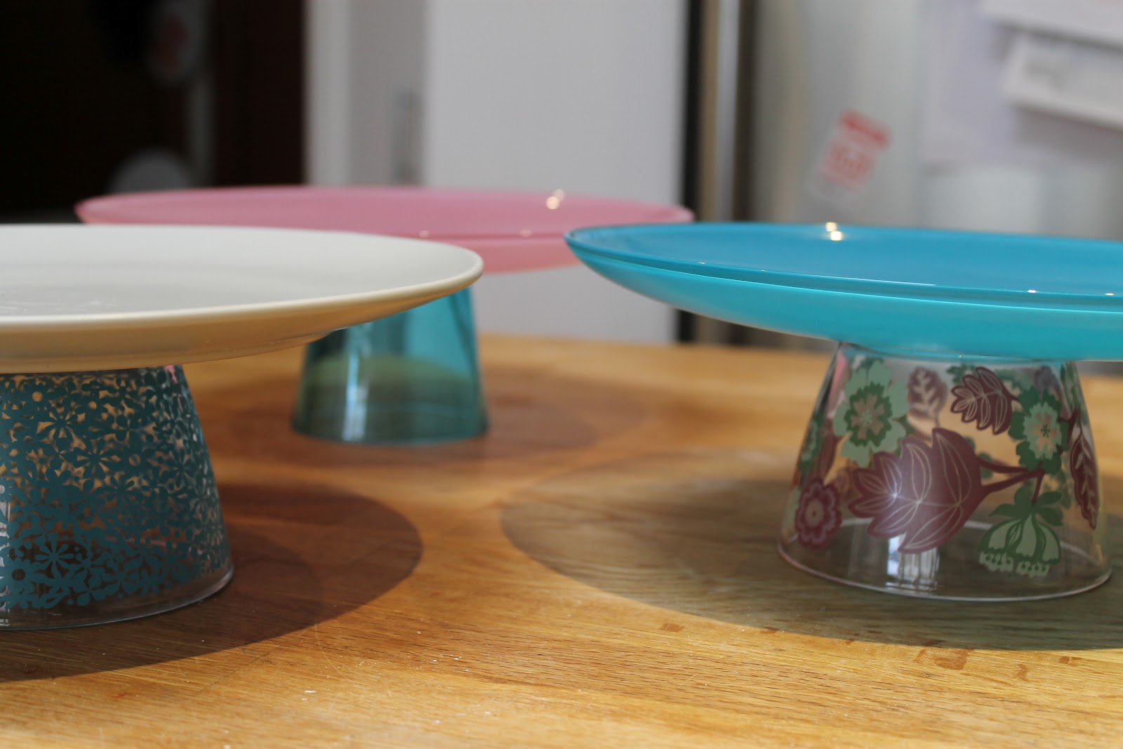 Sweetie Darling DIY cake stands, Ikea style