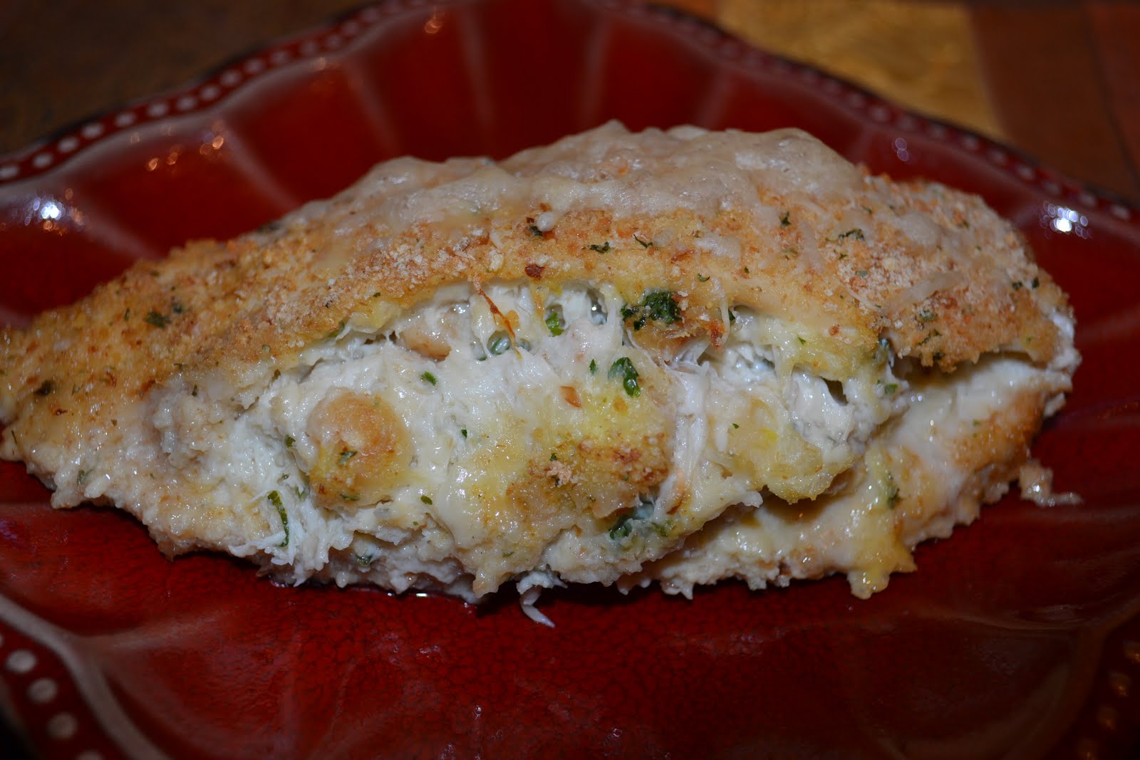Delectable Delights with Rebecca Crab Stuffed Chicken and Crab Cakes